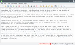 Abbildung 4: Doppelter Schutz per Passphrase und Schl&uuml;ssel: Ein Passwort sch&uuml;tzt den Schl&uuml;ssel, ein zweites die resultierende Datei auf der Festplatte.