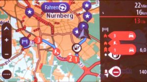Abbildung 6: Der kostenpflichtige Staudatenservice von TomTom erweist sich oft als akkurat, bewirkte aber im Test keine Wunder in Bezug auf die Fahrzeit.