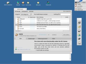 Abbildung 1: Haiku Depot übernimmt das Verwalten von Software unter Haiku. Dabei führt es Buch über Pakete und die Quellen.