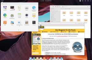 Abbildung 2: Elementary OS nutzt viele von der Distribution selbst entwickelte Anwendungen.