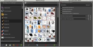 Abbildung 4: Gimp&nbsp;2.10 stellt eine Reihe neuer Reiter f&uuml;r das Dock bereit.