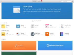 Abbildung 5: Das AppCenter ersetzt herkömmliche grafische Frontends zur Paketverwaltung.