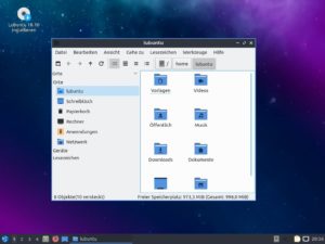 Abbildung 5: Lubuntu 18.10 basiert erstmals auf dem LXDE-Nachfolger LXQt, den es unter Lubuntu 18.04 lediglich als Vorschau zu sehen gab.