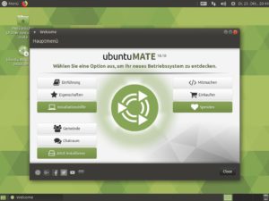 Abbildung 6: Beim Desktop vermag Ubuntu Mate im Vergleich zum Vorgänger nicht mit Neuerungen aufzuwarten.