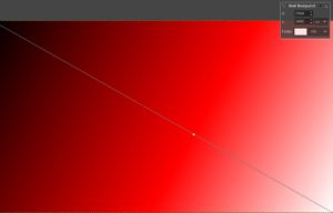 Abbildung 3: An einem Colorstop wechseln wir die Farbe nach Rot.