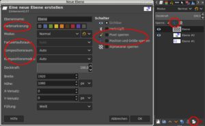 Abbildung 9: Die Entwickler haben den Ebenendialog deutlich erweitert und dem Ebenendock einen neuen Button spendiert.