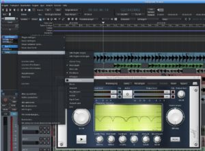 Abbildung 1: In Ardour lassen sich alle Parameter und Funktionen via Midi-Controller ansteuern. Für Plugins wie diesen Phaser muss man dazu den gewünschten Parameter im Mixer-Kanalzug anzeigen lassen.