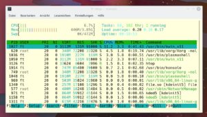 Abbildung 2: In der f&uuml;nften Version geht der Plasma-Desktop durch zunehmende Modularisierung viel schonender mit den Ressourcen des Rechners um als fr&uuml;her.
