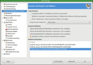 Abbildung 2: Gimp bietet Ihnen an, den gew&uuml;nschten RAW-Konverter aus der Liste der installierten (und unterst&uuml;tzten) RAW-Konverter auszuw&auml;hlen.
