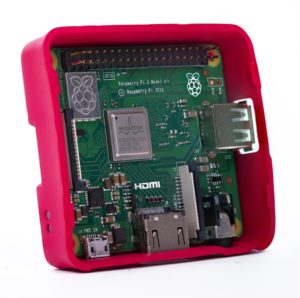 Abbildung 3: F&uuml;r den Pi3A+ soll demn&auml;chst auch ein ma&szlig;geschneidertes Geh&auml;use erscheinen. (Bild: Raspberry&nbsp;Pi Foundation)