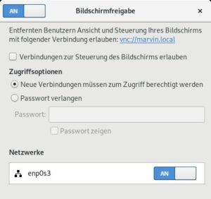 Abbildung 2: Mit diesen Einstellungen müssen Sie jede Verbindungsanfrage eines Clients explizit bestätigen.