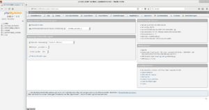 Abbildung 3: PhpMyAdmin erleichtert vor allem Ungeübten die Konfiguration der MySQL-Datenbank.