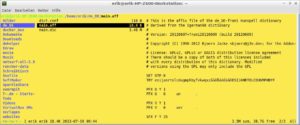 Abbildung 3: Ranger zeigt den Inhalt ausgewählter Textdateien direkt im Programmfenster in der dritten Spalte als Vorschau an.