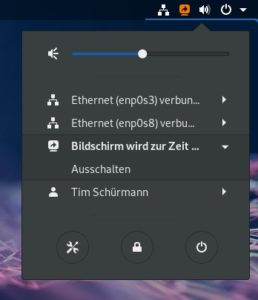 Abbildung 6: Über das Systemmenü können Sie jederzeit die Verbindung zu den Clients trennen. Diese erhalten dann keinen Zugriff mehr auf den Desktop.