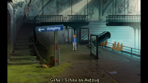 Der Aufzug könnte in die Freiheit führen …