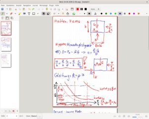 Abbildung 1: Mit Xournal++ und einem Touchscreen-Laptop mit Griffel schicken Sie den analogen College-Block in Rente.