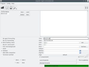 Abbildung 1: SecPanel bietet mehr Funktionen als EasySSH, ist aber im täglichen Einsatz komplizierter.