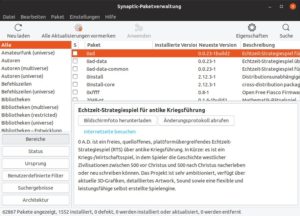 Abbildung 1: Ubuntu h&auml;lt in der aktuellen Version&nbsp;18.10 &uuml;ber 60?000 Pakete zur Installation bereit.