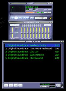 Abbildung 1: Qmmp verf&uuml;gt &uuml;ber zahlreiche n&uuml;tzliche Funktionen, auch jenseits des eigentlichen Musikh&ouml;rens. Mit dem passenden Skin sieht er obendrein aus wie Winamp.