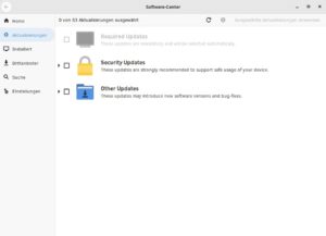 Abbildung 3: Das Einspielen von Aktualisierungen l&auml;sst sich im Software Center konfigurieren.