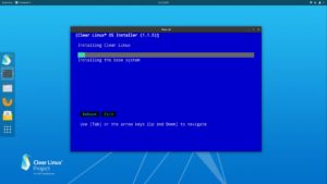 Abbildung 5: Die Installation mit Standardpaketen dauerte auf einem aktuellen Intel-System der achten Generation weniger als fünf Minuten.