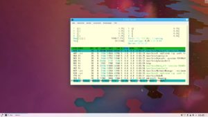Abbildung 6: Wer es sparsamer mag, erhält mit KDE Plasma einen Verbrauch von knapp 600 MByte im Leerlauf. XFCE liegt bei unter 400 MByte.