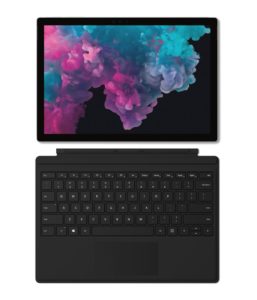 Abbildung 1: Die Tastatur verbindet sich magnetisch mit dem Tablet und eignet sich auch für den Büroalltag, solange es nicht um lange Texte geht. (Bild: Notebooksbilliger.de)