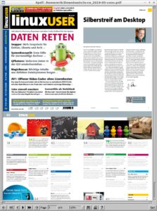Abbildung 3: Der Bookletimposer produziert auch verkleinerte lineare Dokumente.