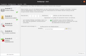 Abbildung 3: Sofern Sie eine Datei <code>IMG-2019-06-01.png</code> besitzen, sortiert Mediapurge sie mit den gezeigten Einstellungen in einen Ordner <code>2019</code> und dort ins Unterverzeichnis <code>06</code>.