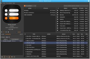 Abbildung 4: Das Abspielen von Musik-Streams via SomaFM oder Soundcloud funktionierte im Test nur mit der Sayonara-Version aus den Paketquellen von Fedora.