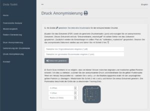 Abbildung 6: Mithilfe der Druckanonymisierung gew&ouml;hnen Sie Ihrem Drucker das Schwatzen ab.