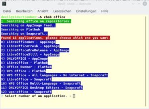 Abbildung 2: LibreOffice gibt es gleich in vier Entwicklungsstufen &ndash; ein gutes Beispiel f&uuml;r die Vorteile der alternativen Paketformate.