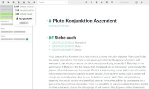 Abbildung 6: Mit der Zettelkasten-Funktion sortieren Sie Informationen in verschiedene Ordner ein und verbinden die jeweiligen Dokumente auf einfache Weise über eine ID.