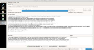 Abbildung 2: MKVToolNix f&uuml;hrt Protokoll und zeigt Fehler und Probleme im Klartext an.