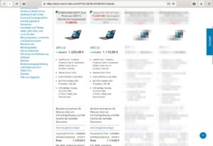 Abbildung 1: Aufgrund des inzwischen verf&uuml;gbaren Nachfolgermodells gibt es das Dell XPS&nbsp;13&nbsp;9380 nur noch in einer Variante mit 8&nbsp;GByte Hauptspeicher und 256&nbsp;GByte gro&szlig;er SSD.