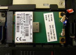 Abbildung 1: Nicht viel größer als ein USB-Speicherstick: eine Gobi 3000-Karte.