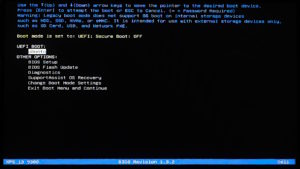 Abbildung 4: &Uuml;ber die Option <span class="ui-element">SupportAssist OS Recovery</span> l&auml;sst sich aus dem Bootmen&uuml; heraus das System wieder in den Ausgangszustand zur&uuml;ckversetzen.