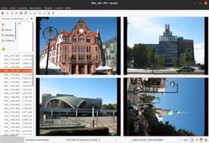 Abbildung 8: Alternativ zu dieser Ansicht stellt Geeqie via [E]+ und [U] zwei Fotos &uuml;ber- beziehungsweise nebeneinander.