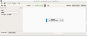 Abbildung 2: Unkonfiguriert besteht das Zigbee-Netz zun&auml;chst nur aus dem Gateway.