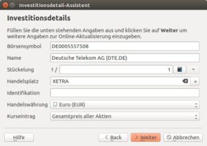 Abbildung 3: Die einmalige Bestandserfassung gestaltet sich, insbesondere wie hier im Bild bei Wertpapieren, etwas aufwendiger. Daf&uuml;r werden Sie mit einer genauen &Uuml;bersicht &uuml;ber Ihr Verm&ouml;gen belohnt.