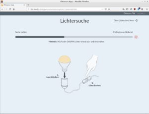 Abbildung 4: Per Mausklick suchen und finden Sie Ihre smarten Leuchten.