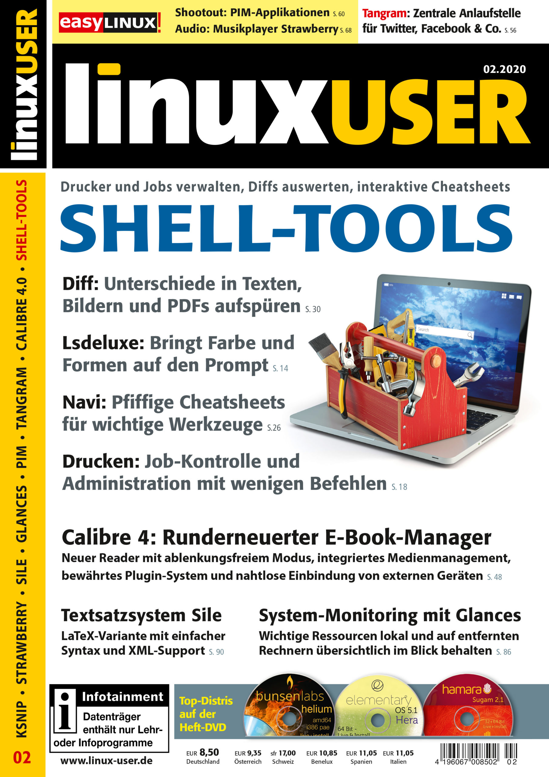 Heftcover LinuxUser 02/2020