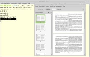 Abbildung 5: Mit nur wenigen Zeilen Shellcode sowie dem Tool Smenu erstellen Sie eine einfache Auswahl für einen bestimmten Typ von Dateien.