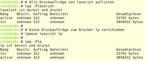 Abbildung 4: F&auml;llt ein Drucker unerwartet aus, lassen sich die Druckauftr&auml;ge auf einen funktionsf&auml;higen Drucker umleiten.