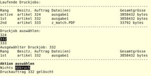 Abbildung 5: Die Funktion <code>djobs()</code> aus <a href="#artRef-l2">Listing&nbsp;2</a> h&uuml;llt die oft kryptischen Druckkommandos in einfache Dialoge.