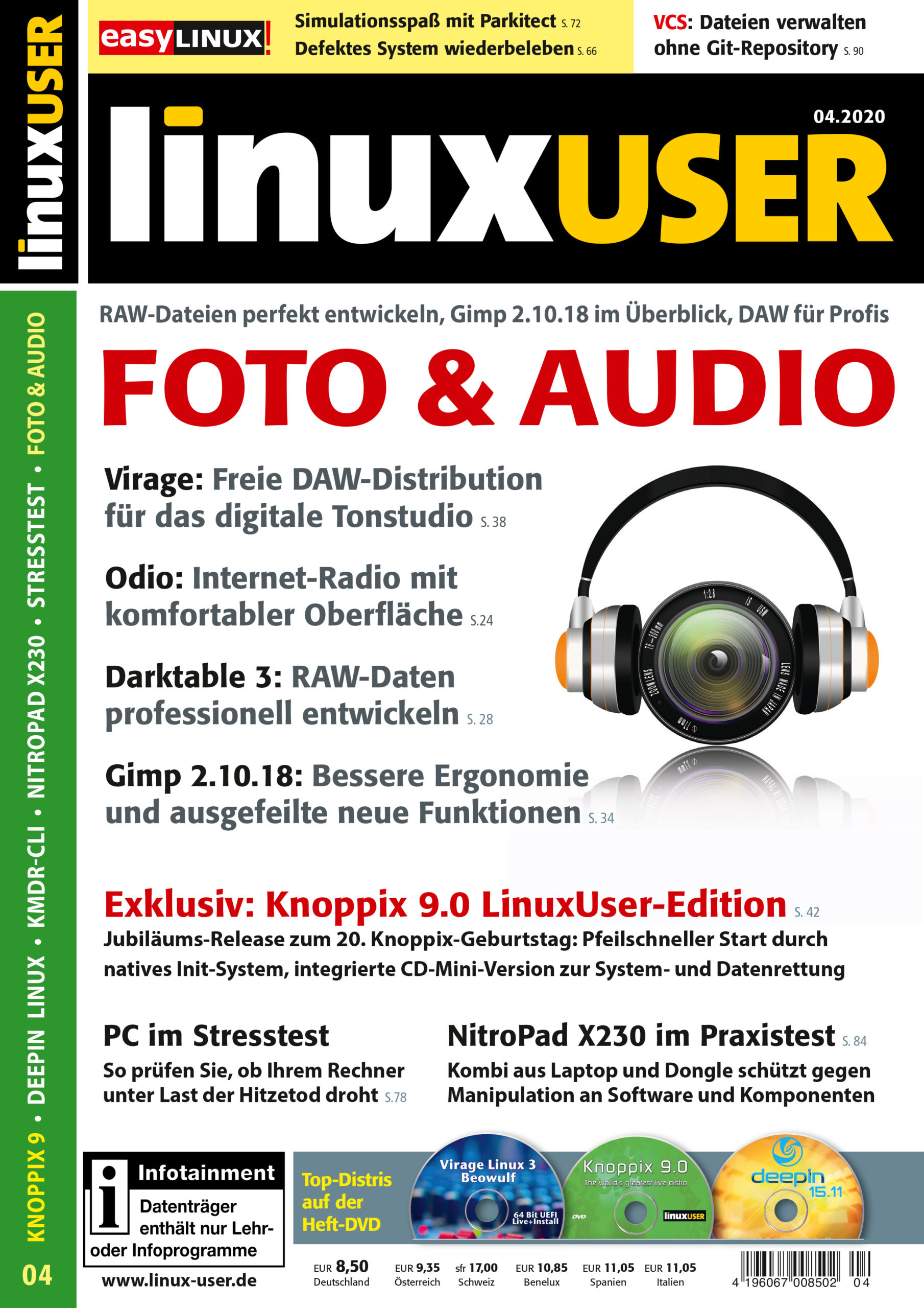 Heftcover LinuxUser 04/2020