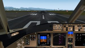 Abbildung 6: Zum ersten Mal bei Boeing basiert das Cockpit einer 777 (Erstflug 1995) ausschließlich auf Bildschirmen. Analoge Rundinstrumente dienen nur noch als Backup.