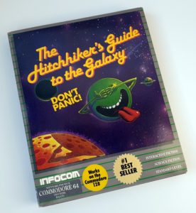 Abbildung 2: "The Hitchhiker's Guide to the Galaxy" basierte auf dem gleichnamigen Roman "Per Anhalter durch die Galaxis" von Douglas Adams.