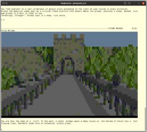 Abbildung 5: &hellip; wenn m&ouml;glich zur hier gezeigten <code>high_ansi2</code>-Ansicht wechseln oder die Grafiken abschalten.