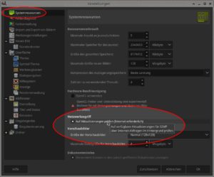 Abbildung 5: Gimp&nbsp;2.10.18 versucht, die Verf&uuml;gbarkeit von Updates automatisch zu ermitteln.